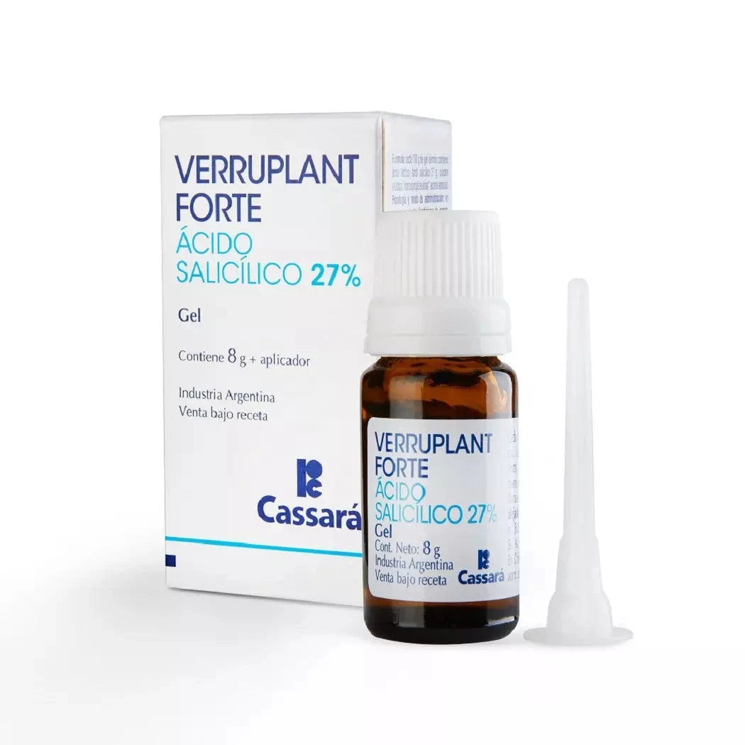 Verruplant Forte Ácido Salicílico Gel Tópico 8g Cassara